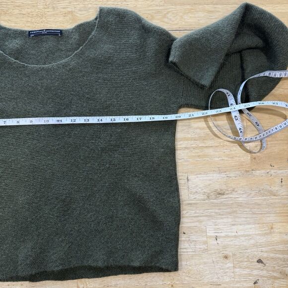 Peruvian Connection Womens Sweater 100% Royal Alpaca Green Size Small PRISTINE - Picture 7 of 11